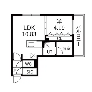 Villa Aura(ヴィラ・アウラ)【3階】の間取り