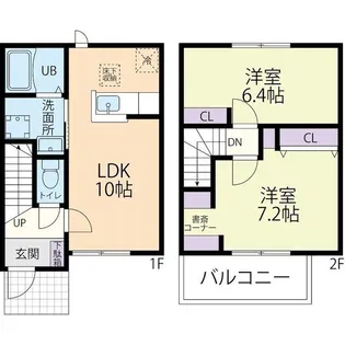 nagisa A【1階】の間取り