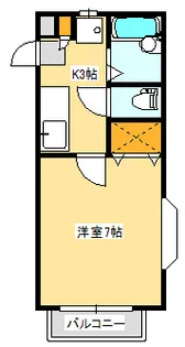 パセオステーブル東苑【1階】の間取り
