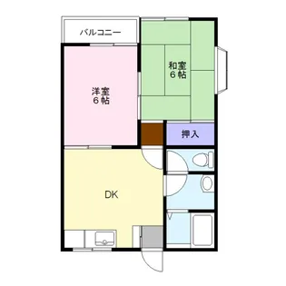 シルクコート【2階】の間取り
