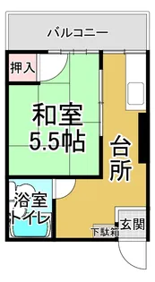 第一今井ビル【4階】の間取り
