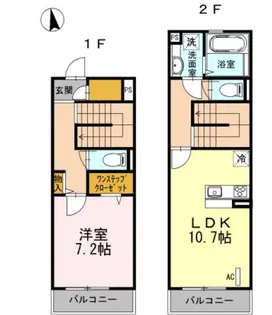 リトスブレアルの間取り