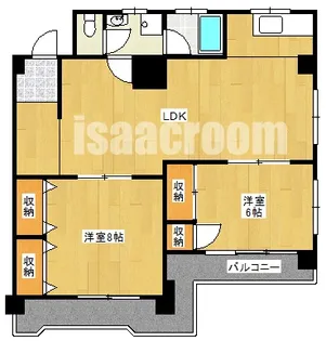 サトウマンション【5階】の間取り