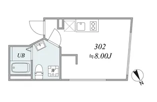trias156【3階】の間取り