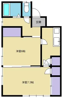 アンビエントハウス【2階】の間取り