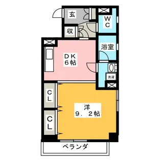 PALTION【1階】の間取り