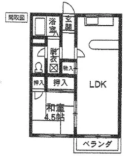 ラポール シュンエイ【2階】の間取り