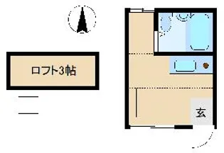 メゾン・ド・ワカミヤ【1階】の間取り
