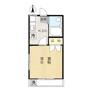 チトセハイム【2階】の間取り