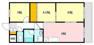 ANET口田南【4階】の間取り
