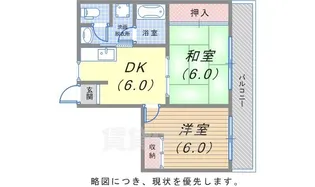 神和マンション【3階】の間取り