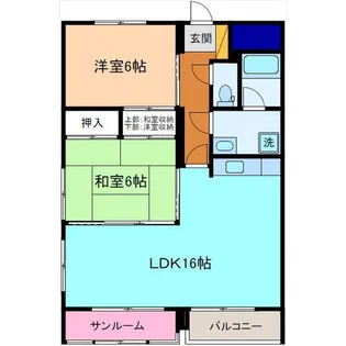 レジデンスK1【2階】の間取り