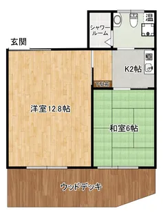 海夢館【1階】の間取り