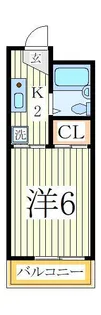 白井アパートA棟【1階】の間取り