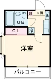 ハイム白樺【1階】の間取り