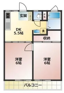 伊藤ハイツ【2階】の間取り