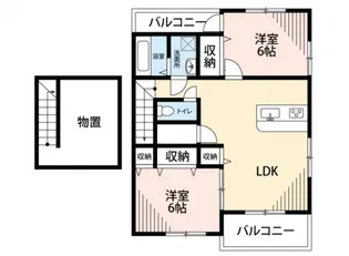 cantabile【2階】の間取り