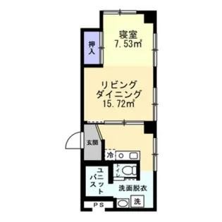 第二新和ビル【3階】の間取り