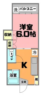 コーポサンライト【3階】の間取り