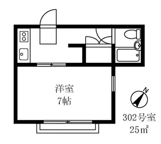 ハイミッシュ五反田【3階】の間取り