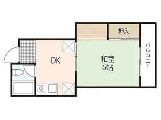ガーデンスクエア【2階】の間取り