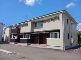 福島県福島市松川町美郷1【アパート】の外観