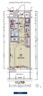 1Kの間取り画像