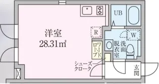 LAPiS西落合【2階】の間取り
