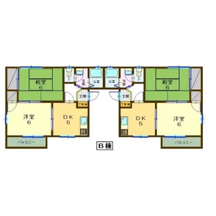 クレール飯田【2階】の間取り