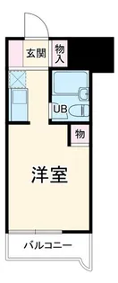 スカイコート戸塚【3階】の間取り