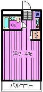 パシフィック大宮1【1階】の間取り