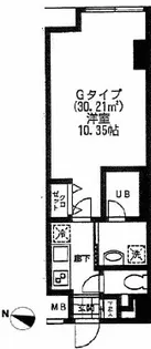 バレーヌ大森山王【1階】の間取り
