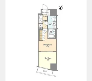 リテラス渋谷笹塚【7階】の間取り