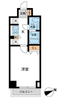 Cassia Kawasaki【6階】の間取り