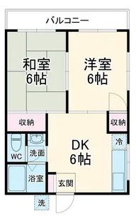 カーサ島田【1階】の間取り