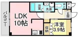 福岡県北九州市八幡西区真名子1【アパート】の間取り