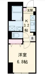 ゴールド中村橋【1階】の間取り