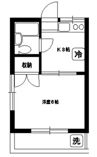 パークテラス大山【1階】の間取り