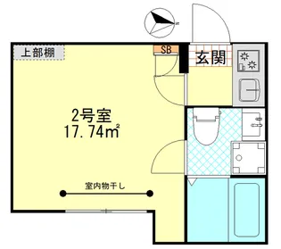 パーチェ堀切【1階】の間取り