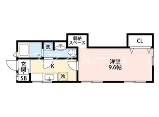 神奈川県川崎市中原区小杉陣屋町2【アパート】の間取り