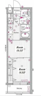東京都練馬区豊玉北4【マンション】の間取り