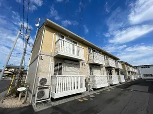 岡山県岡山市北区平野【アパート】の外観