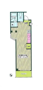 伴野ビル【4階】の間取り