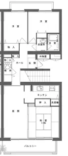 朝陽団地D棟【8階】の間取り