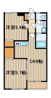 東京都練馬区大泉町3【アパート】の間取り