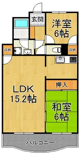 Plumber塚口【3階】の間取り