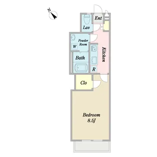 風見舎Grand Chariot【3階】の間取り