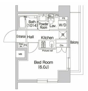 東京都練馬区貫井3【マンション】の間取り