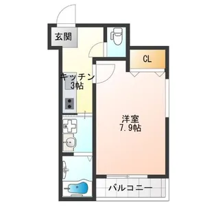 フジパレス住吉公園【2階】の間取り