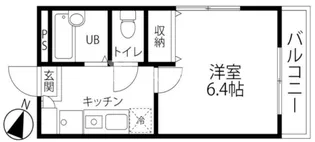 リリックコート中根ヒルズ【1階】の間取り